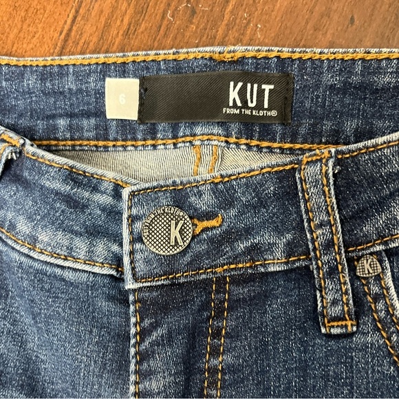 Kut From The Kloth Diana Fab Ab Skinny Jeans Size 6 School Preppy Medium Wash - Picture 4 of 16